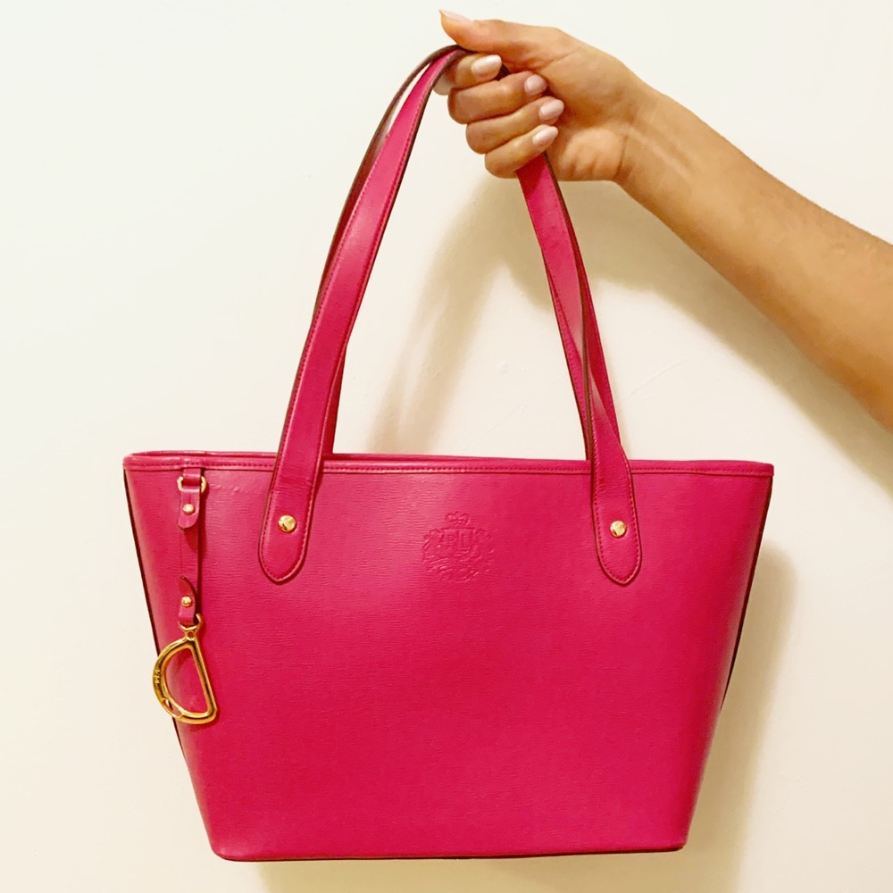 Ralph Lauren ‭Fuchsia Shoulder Handbag